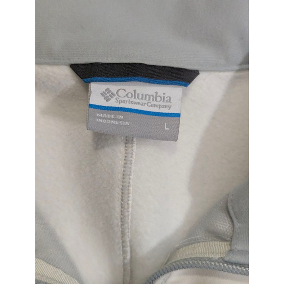 Columbia Soft Shell Jacket Off White Large - Picture 4 of 11